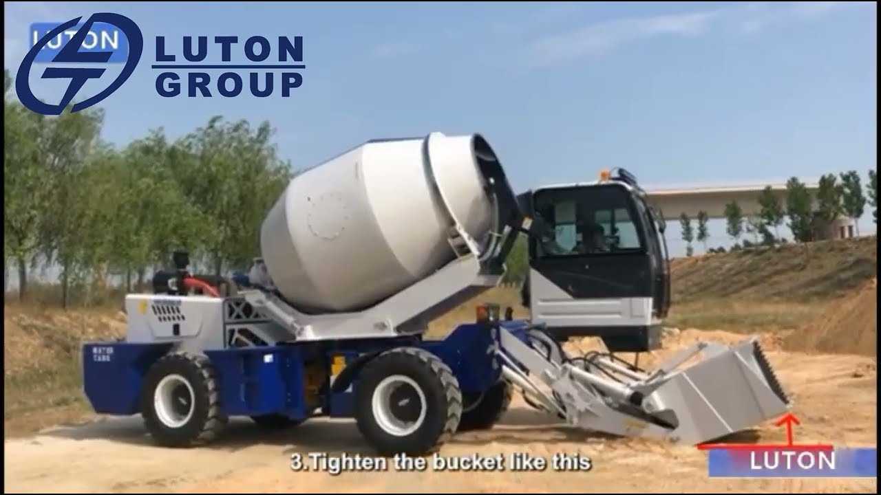 How to operate propotioning scale of self load mixer