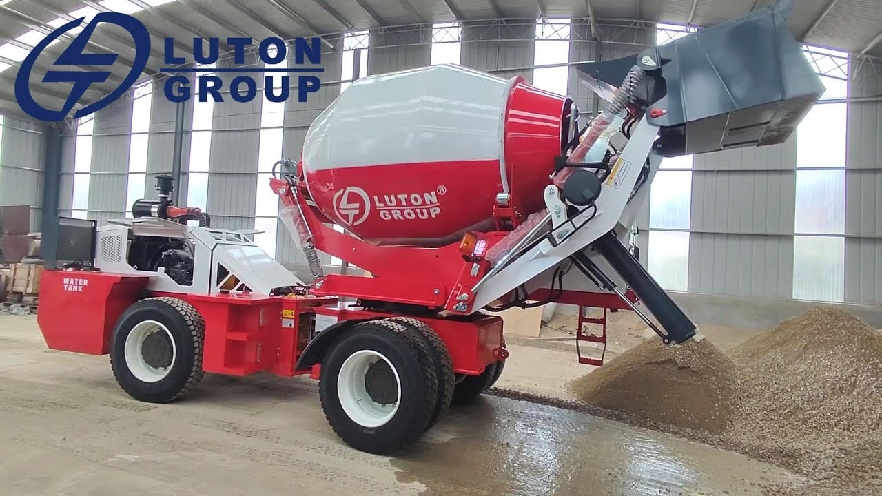 Luton 3.5m³ self loading="lazy" mixer sent to philippines - Most popular mobile diesel self loading truck
