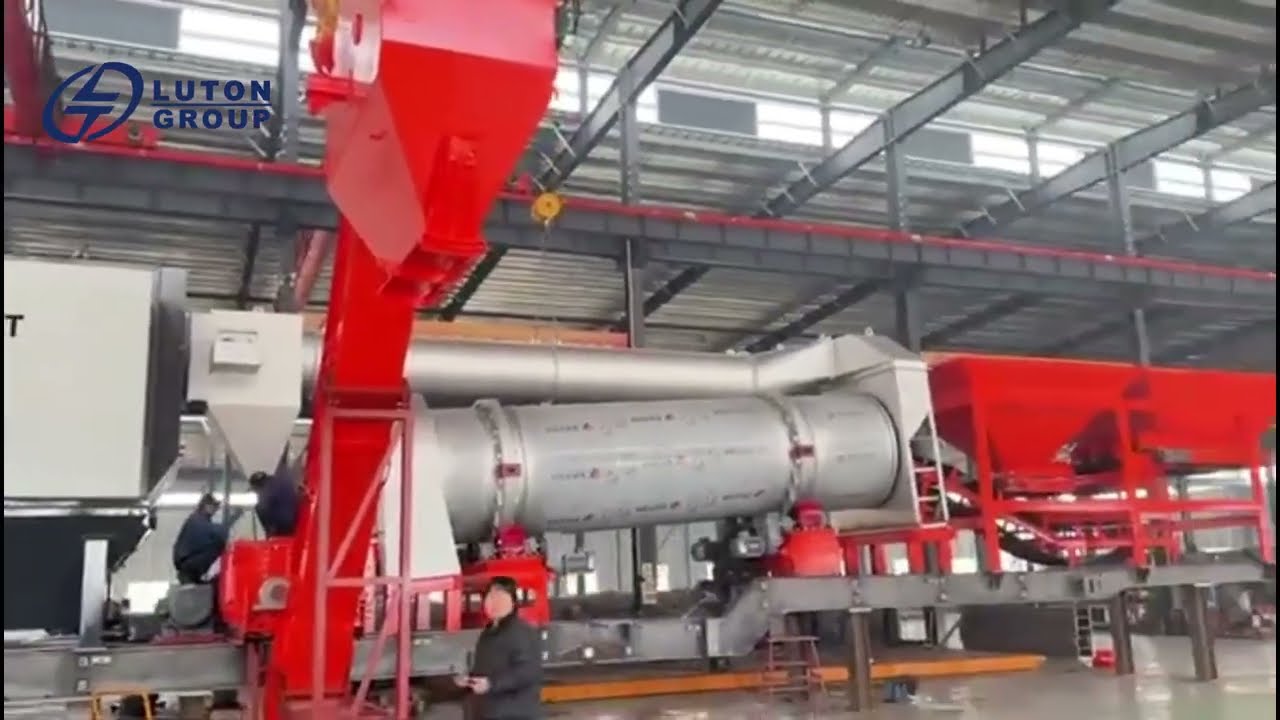 60-80tph asphalt plant ordered by Mexico customers