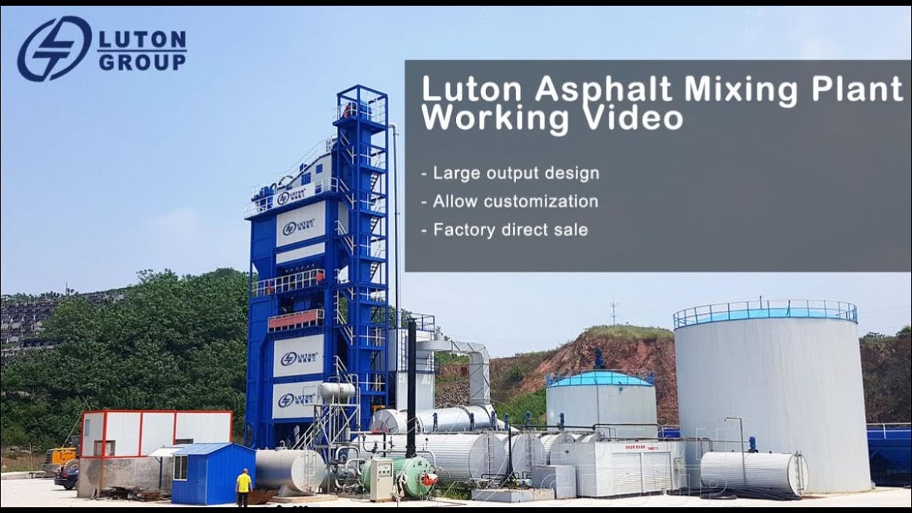 Luton asphalt mixing plant working - factory direct sale