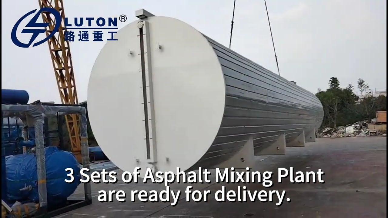 3 sets of asphalt plant for delivery