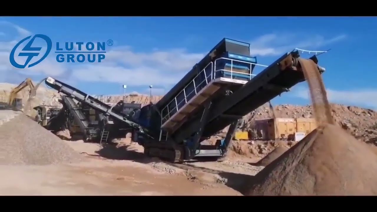 Mobile stone and sand crusher for large projects - Get free quote #mobilecrusher #crushingplant