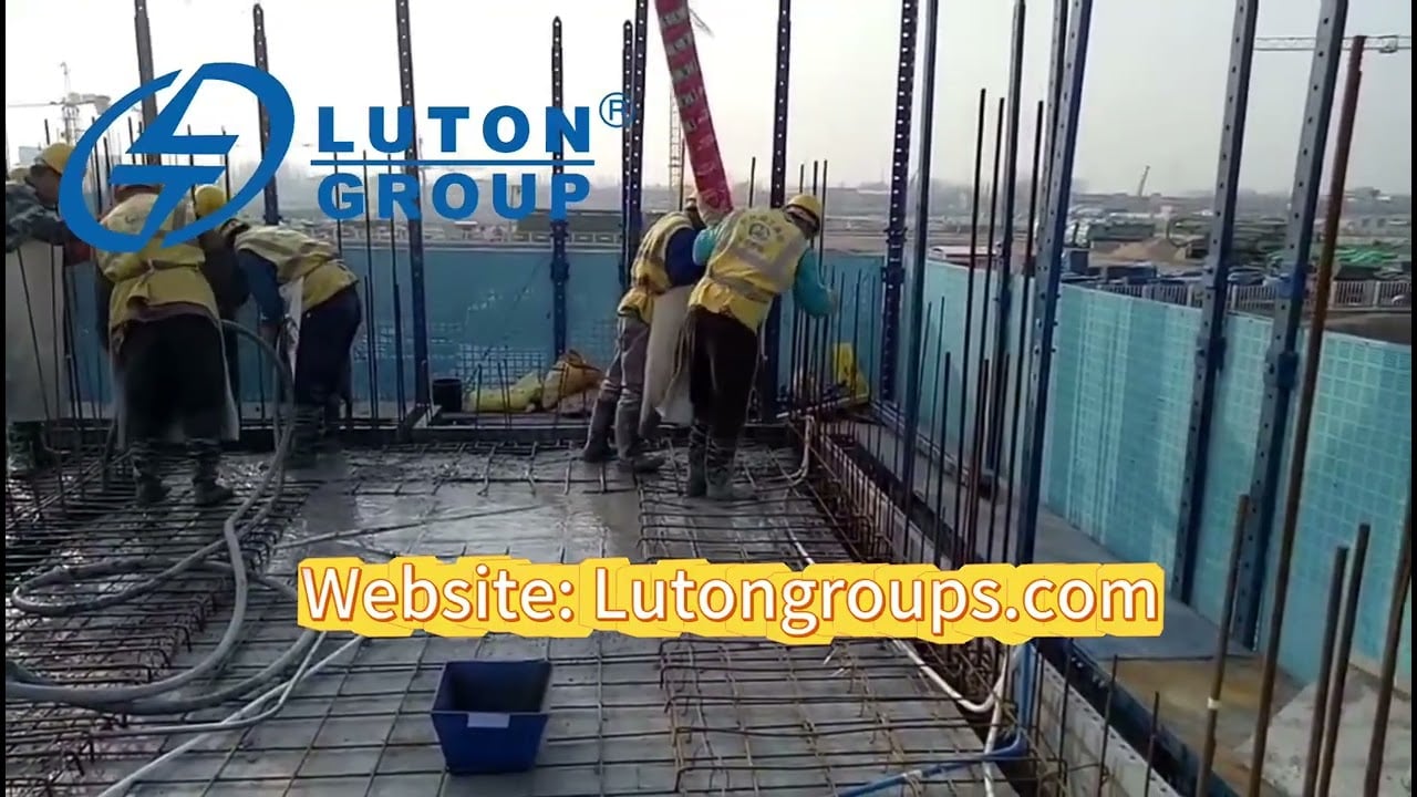 Luton concrete boom pumps