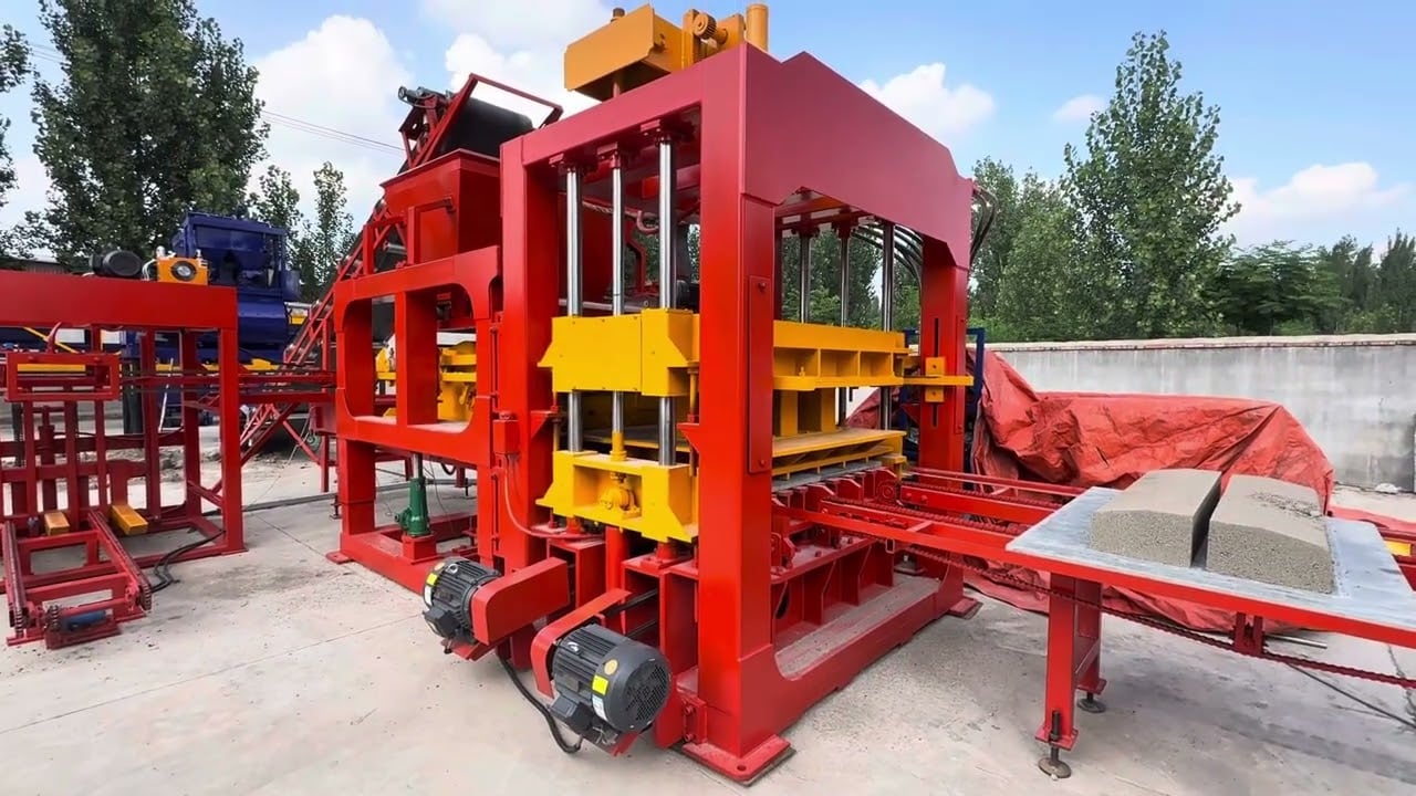 Luton brick making machine for delivery