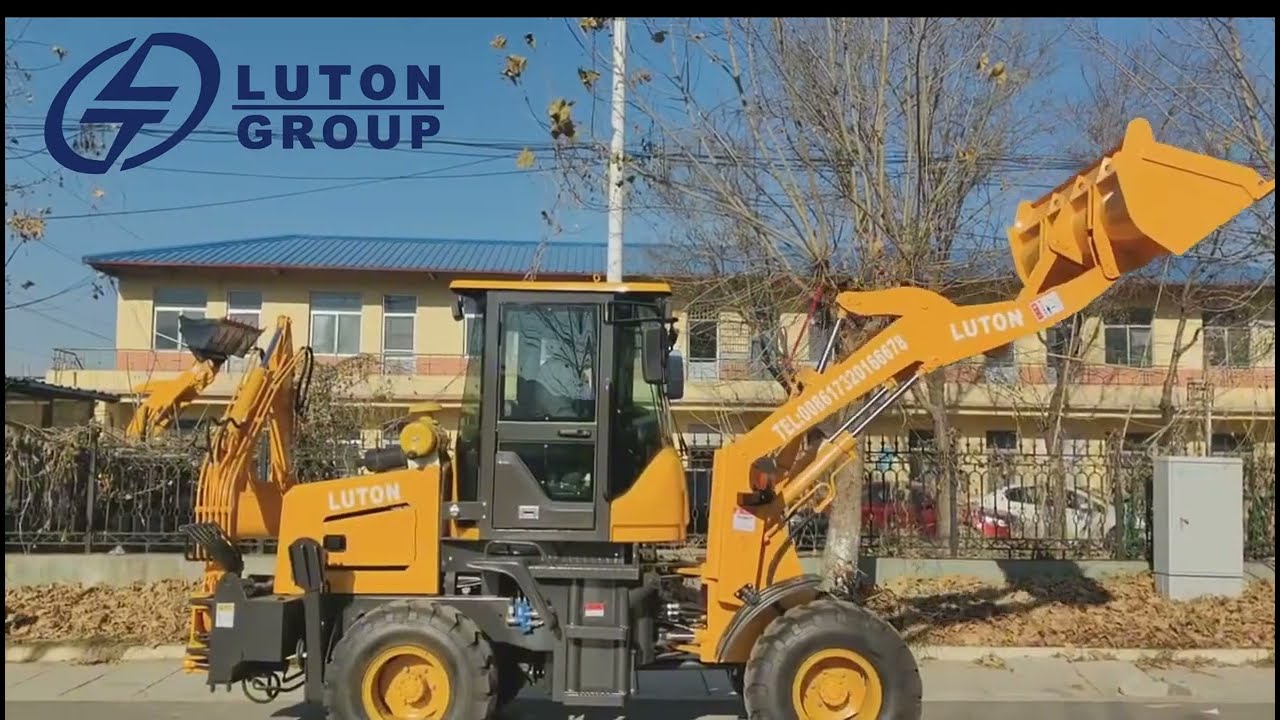 Luton mini excavator send to Indonesia
