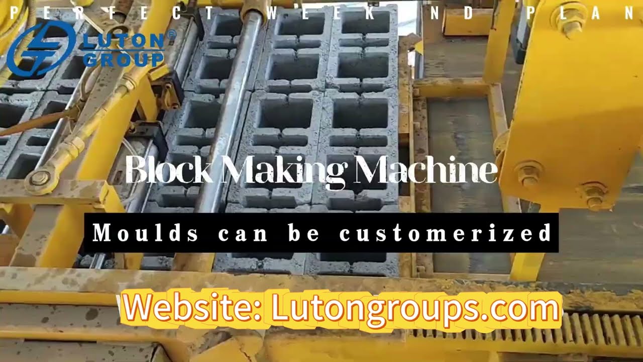 Luton full automatic brick making machine in Kenya