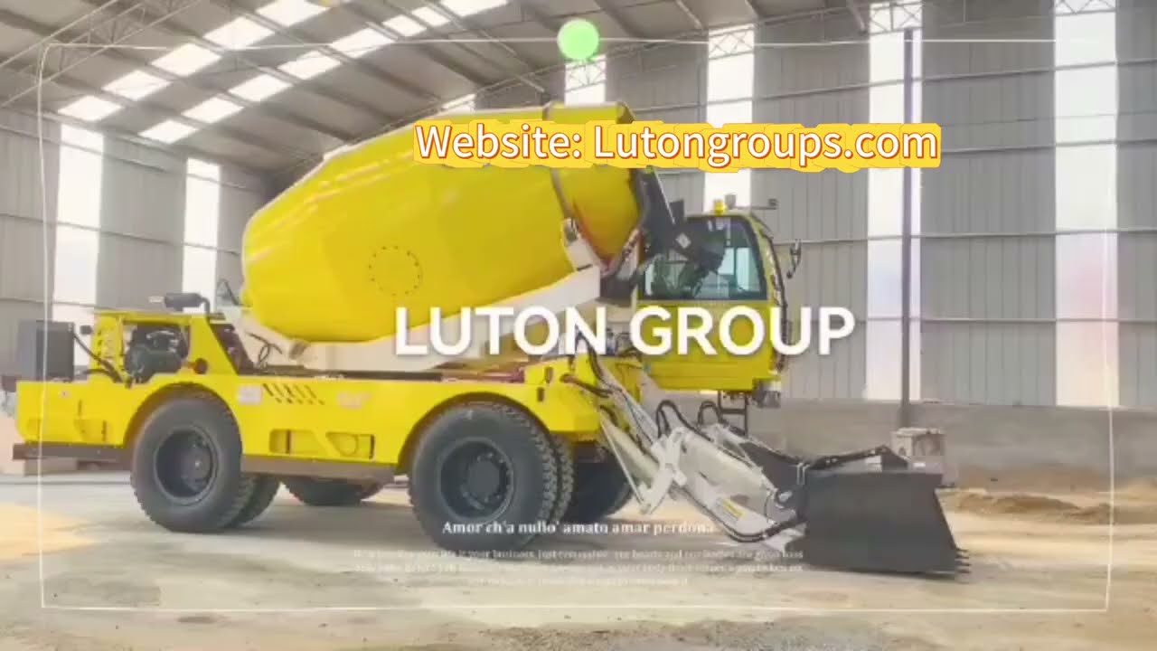 LT6.5 self load concrete mixer send to Mexico