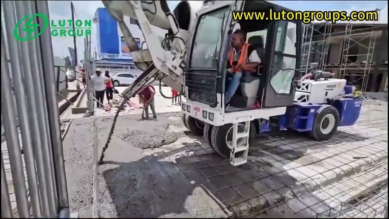 4m³ self load mixer work in Guyana