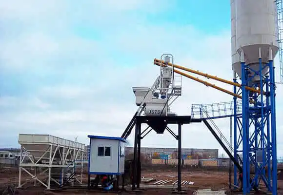 hzs35 Russia concrete plant new 400