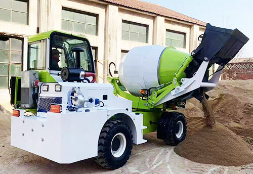 luton self load mixer