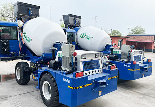 self load mixer truck