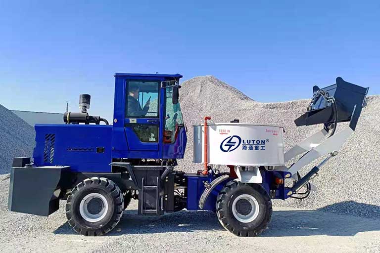 LTP1.2m³self-loading-mixer