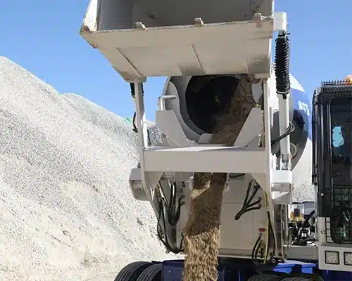self-feeding-concrete-mixer