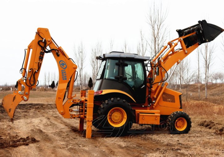 backhoe loader earthmoving equipment