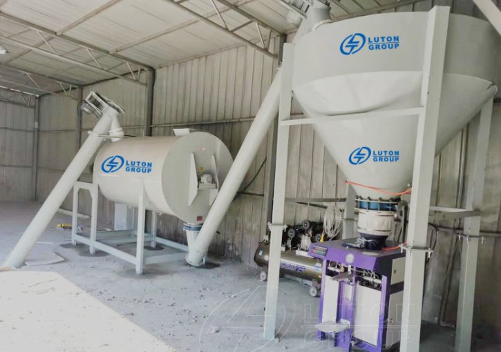 dry mortar plant construction machinery